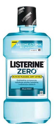 Listerine, Zero, płyn do płukania jamy ustnej Mild Mint, 250 ml Listerine