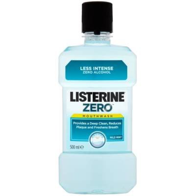 Listerine, Zero, płyn do płukania jamy ustnej Mild Mint, 500 ml Listerine