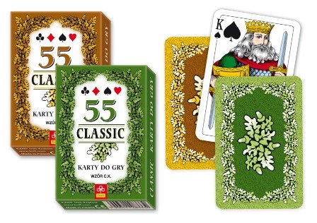 Listki Classic, karty tradycyjne, Trefl Trefl