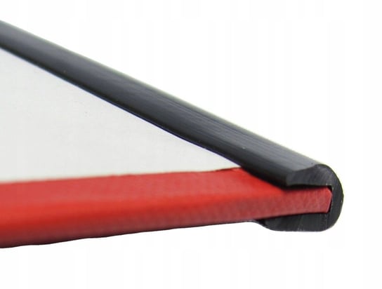 Listwa krawędziowa rantowa czarna guma PVC 5 mm - 10m ASTO