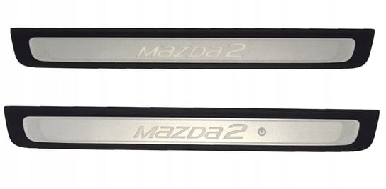 Listwy Ozdobne Progów Z Podświetleniem Mazda 2 MAZDA