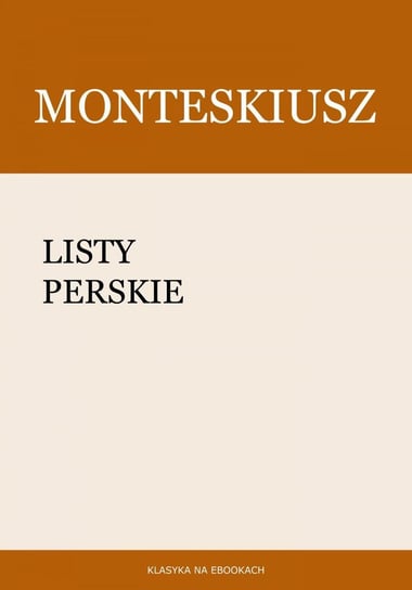 Listy perskie Monteskiusz
