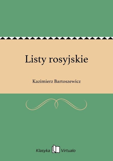Listy rosyjskie Bartoszewicz Kazimierz