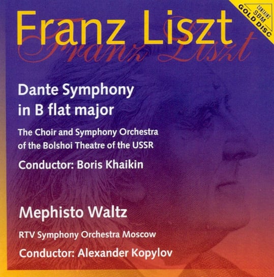 Liszt: Dante Symphony / Mephisto Waltz Audiophile Rtv Symphony Orchestra Moscow