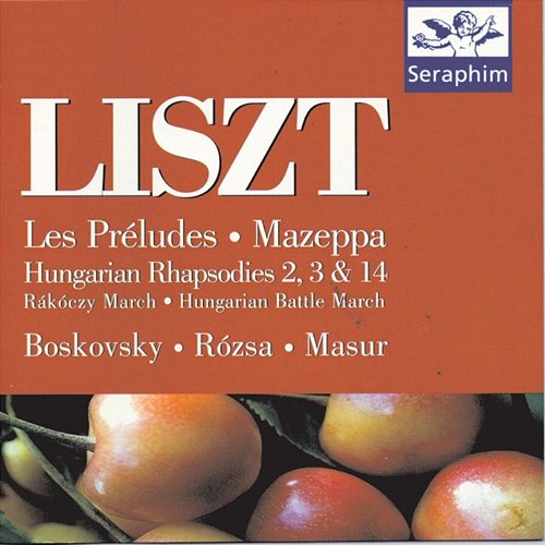 Liszt: Les Preludes/ Mazeppa/ Hungarian Rhapsody March Miklós Rózsa