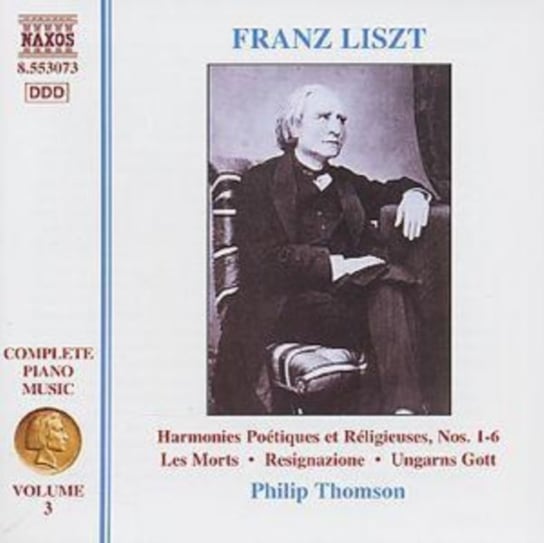 Liszt - Piano Works. Volume 3 Thomson Philip