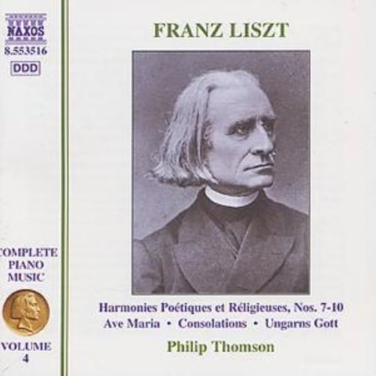 Liszt - Piano Works. Volume 4 Thomson Philip