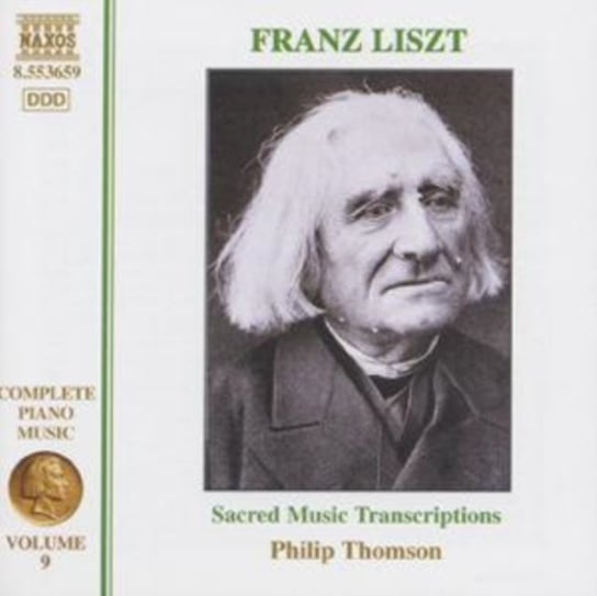 Liszt: Sacred Music Transcriptions Thomson Philip