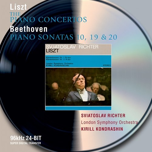 Liszt: The Piano Concertos / Beethoven: Piano Sonatas Nos.10,19, & 20 Sviatoslav Richter, London Symphony Orchestra, Kirill Kondrashin
