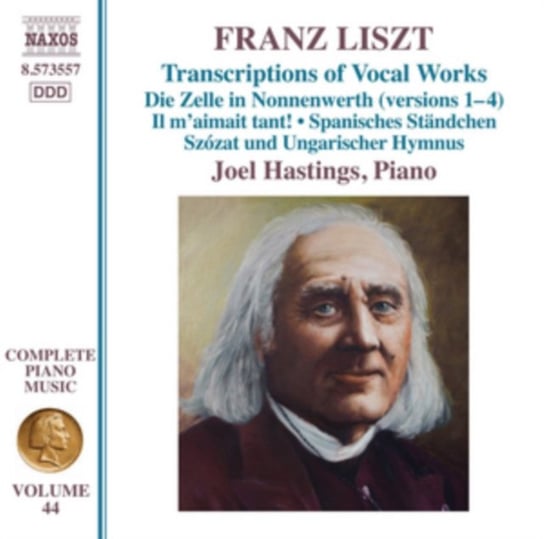 Liszt: Transcriptions of Vocal Works Hastings Joel