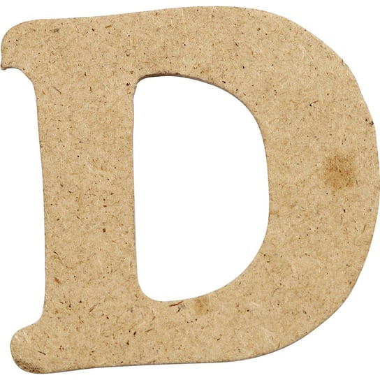 Litera D z MDF H: 4 cm 10 szt. Creativ Company