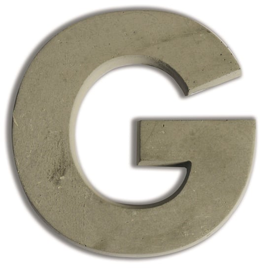 Litera G z betonu Aladine