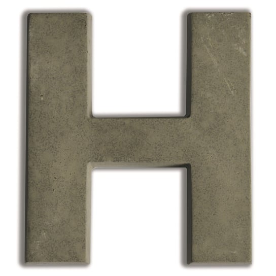 Litera H z betonu Aladine