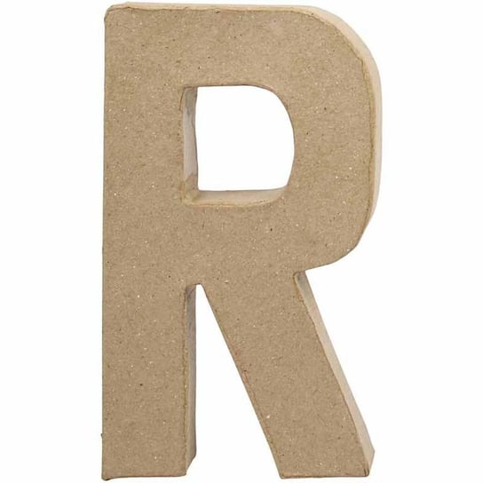 Litera "R", Papier Mache, 20,5 cm Creativ