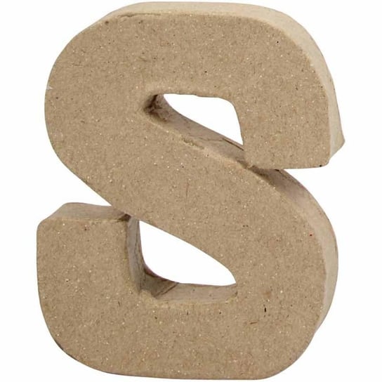 Litera "S", Papier Mache, 10 cm Creativ Company