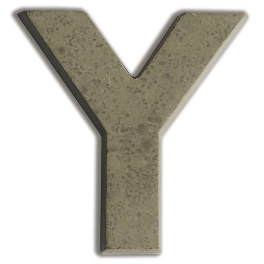 Litera Y z betonu Aladine
