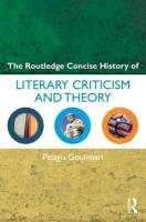 Literary Criticism and Theory Goulimari Pelagia