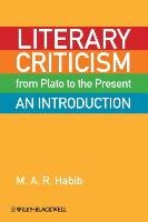 Literary Criticism Plato Prese Habib