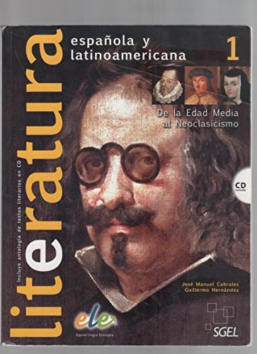 Literatura espanola y latinoamericana 1. Podręcznik + CD Cabrales Jose Manuel, Hernandez Guillermo