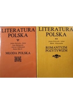 Literatura Polska tom 2 i 3 Wydawnictwo Naukowe PWN