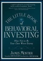 Little Book of Behavioral Investing Montier James
