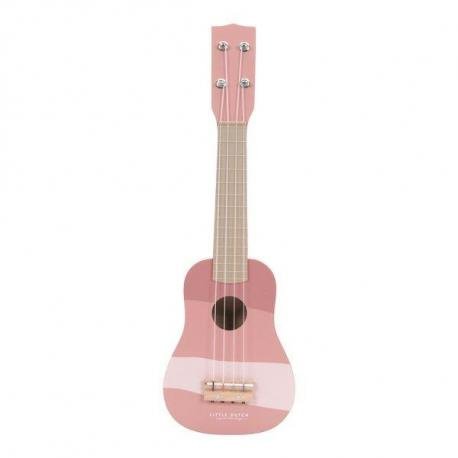 Little Dutch, gitara dla dzieci, różowy Little Dutch