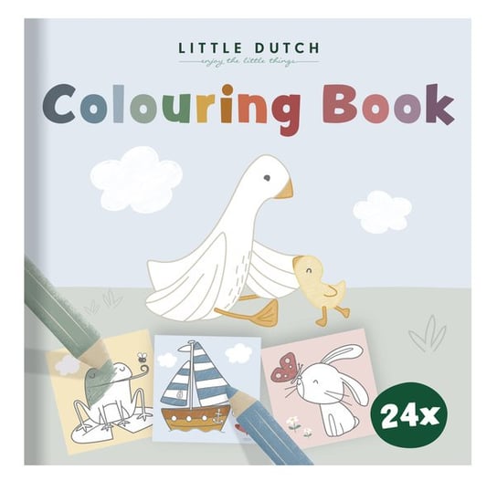 Little Dutch Kolorowanka Little Goose Little Dutch