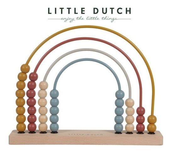 Little Dutch, liczydło Tęcza Pure&Nature Little Dutch