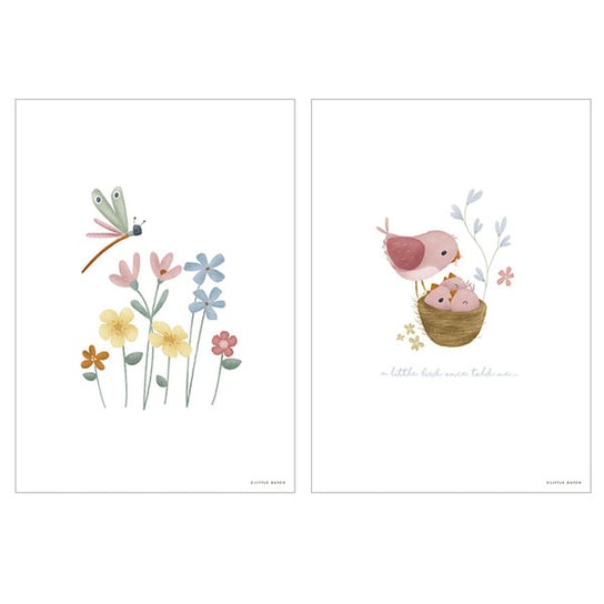 Little Dutch Plakat A3 - Little Pink Flowers Pw11521550 Little Dutch