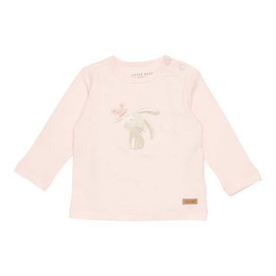 Little Dutch T-shirt z długim rękawem Bunny Pink 68cm CL21120050 Little Dutch