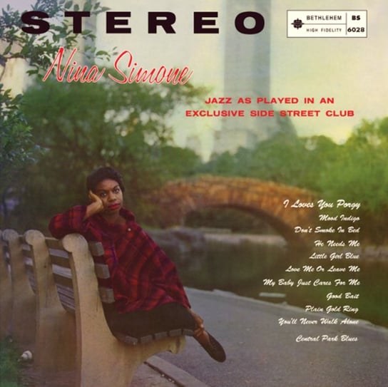 Little Girl Blue (2021 - Stereo Remastered, Clear Blue Vinyl) Simone Nina