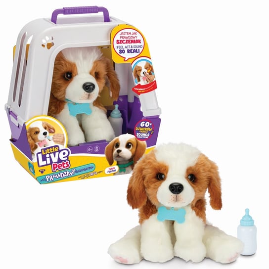 Little Live Pets /26548/ Piesek Z Transporterem Little Live Pets