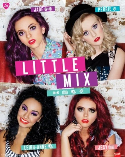 Little Mix (Faces) - plakat 40x50 cm Little Mix