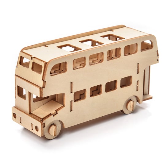 Little Story Drewniane Puzzle Model 3D - Autobus Nice-idea.pl