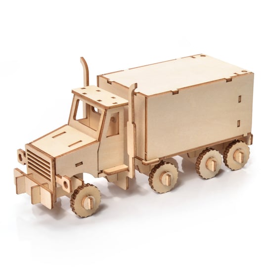 Little Story Drewniane Puzzle Model 3D - Ciężarówka Nice-idea.pl