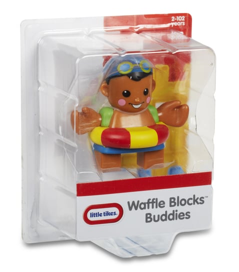 Little Tikes, Figurka kolekcjonerska, Waffle Blocks Figure Pack- Swimmer Little Tikes