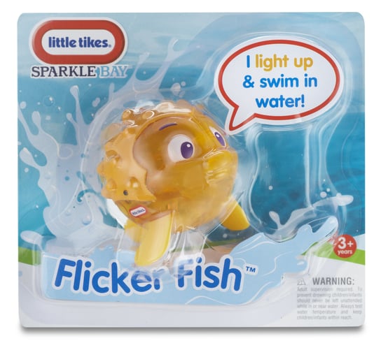 Little Tikes, świecąca rybka do kąpieli Sparkle Bay Flicker Fish Little Tikes