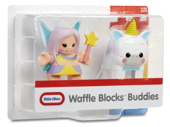 Little Tikes, Waffle Blocks, figurki kolekcjonerskie Fairy/ Unicorn Little Tikes