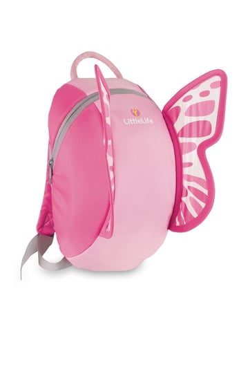 LittleLife, Plecak dziecięcy, Animal Kids Backpack Butterfly, różowy, 6L LittleLife