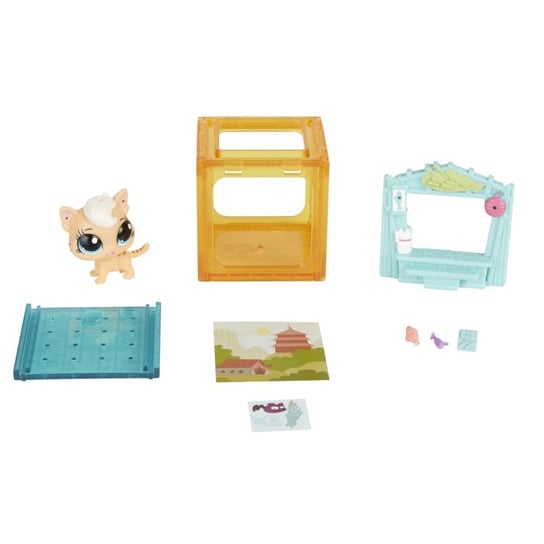 Littlest Pet Shop, figurka Cat z pokoikiem Littlest Pet Shop