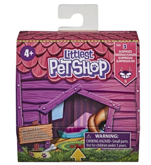 Littlest Pet Shop, figurka niespodzianka Przytulny domek dla zwierzaka Hasbro