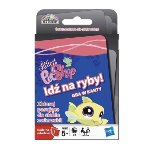 Littlest Pet Shop, gra karciana Idź na Ryby Hasbro Gaming