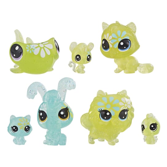 Littlest Pet Shop, Kwiatowi przyjaciele, zestaw figurek Petal Party Daisy, E5149/E5165 Littlest Pet Shop