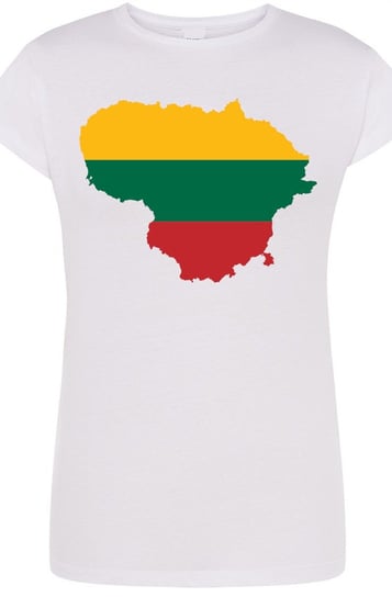 Litwa Damski T-Shirt Modny Logo Rozm.L Inna marka