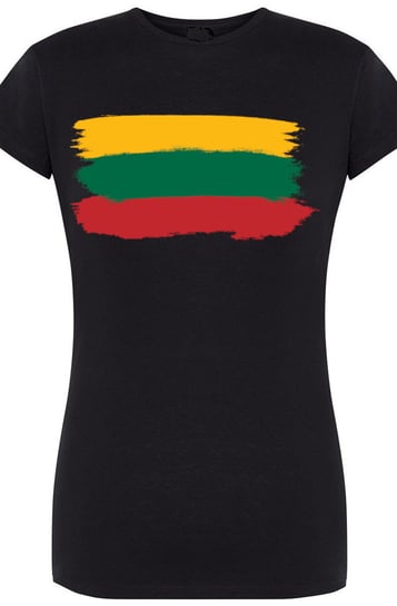 Litwa Flaga Damski T-Shirt Modny Rozm.M Inna marka