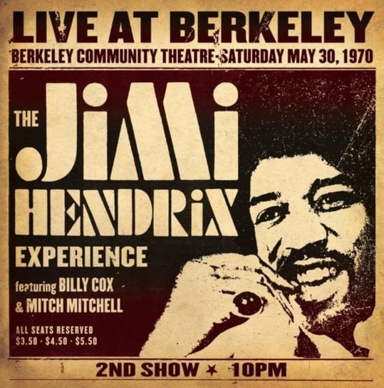 Live At Berkeley, płyta winylowa The Jimi Hendrix Experience