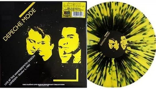 Live At Hammersmith Odeon. London 1983 (Yellow/Black Splatter), płyta winylowa Depeche Mode