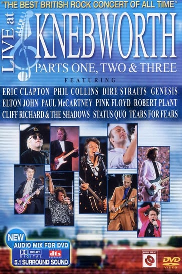 Live at Knebworth. Parts 1-3 Pink Floyd, Dire Straits, Clapton Eric