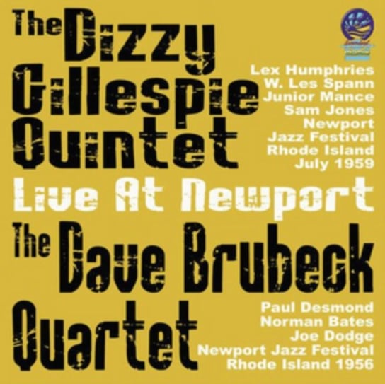 Live At Newport The Dave Brubeck Quartet, Dizzy Gillespie Quintet