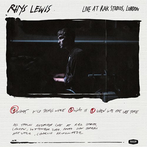 Live At Rak Studios Rhys Lewis
